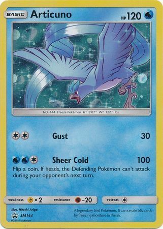 Articuno [Gust | Sheer Cold] Card Front