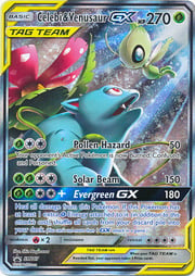 Celebi y Venusaur GX