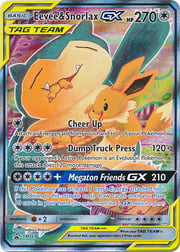 Eevee & Snorlax GX