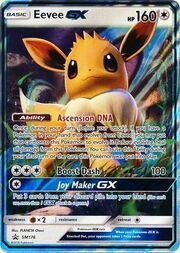 Eevee GX [Ascension DNA | Boost Dash | Joy Maker GX]