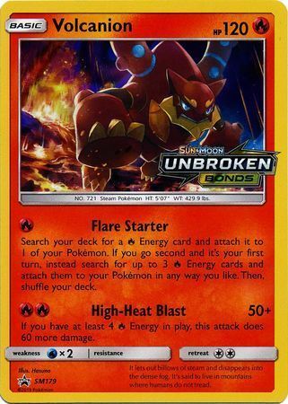 Volcanion [Flare Starter | High-Heat Blast] Frente