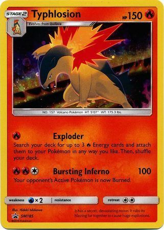 Typhlosion Card Front