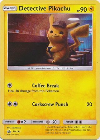 Detective Pikachu SM Black Star Promos Pokémon CardTrader