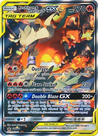 Reshiram e Charizard-GX / Reshiram & Charizard-GX (194/214), Busca de  Cards