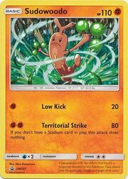 Sudowoodo [Low Kick | Territorial Strike]