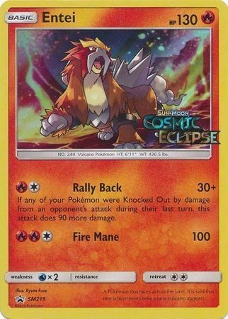 Entei Card Front