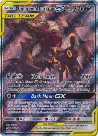 Umbreon & Darkrai GX [Black Lance | Dark Moon GX] Frente