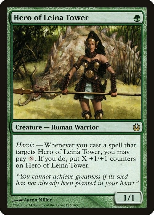 Eroina di Torre Leina Card Front