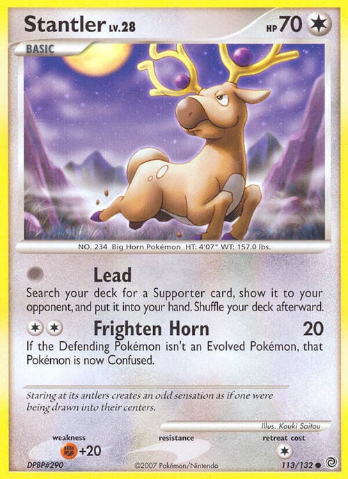 Stantler Lv.28 Card Front