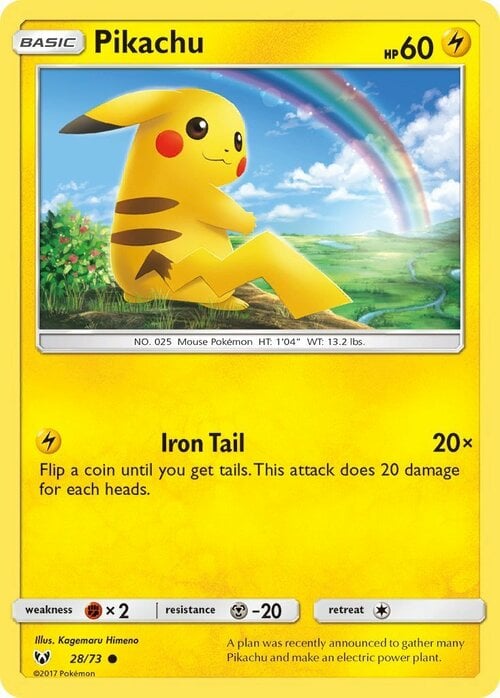 Pikachu [Iron Tail] Card Front