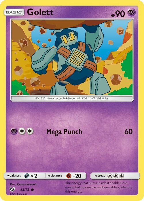 Golett [Mega Punch] Card Front