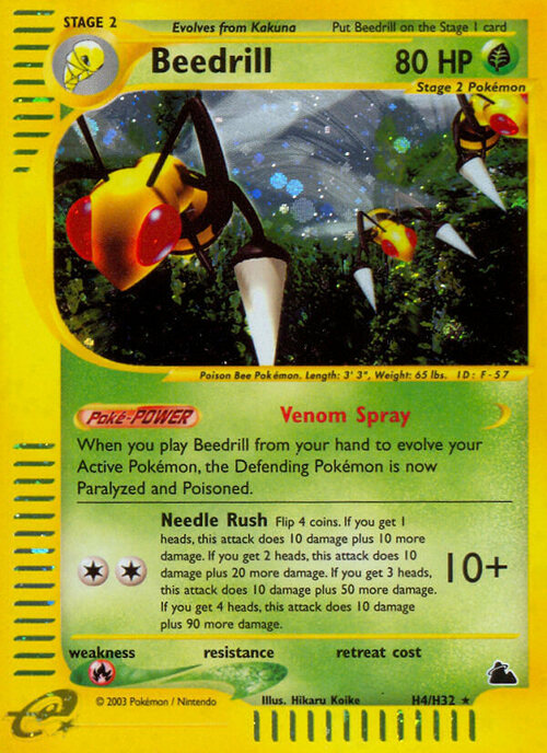 Beedrill Frente