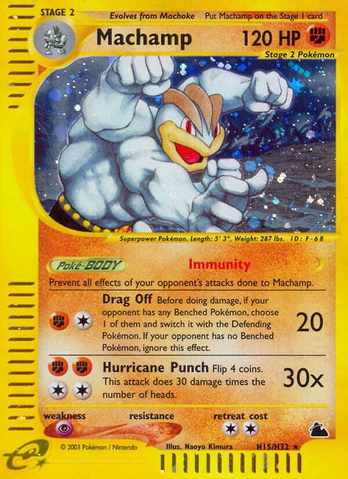 Machamp Card Front