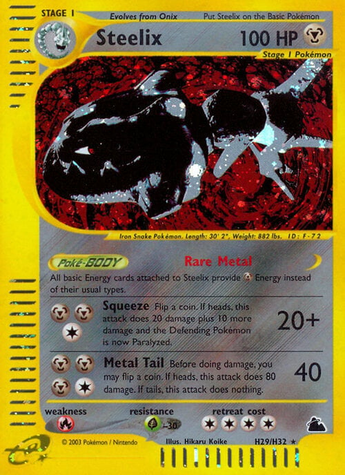 Steelix Card Front