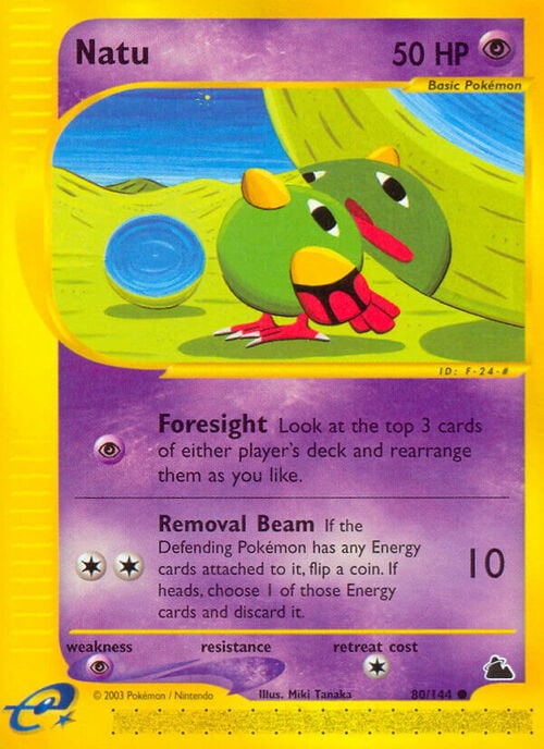 Natu [Foresight | Removal Beam] Frente