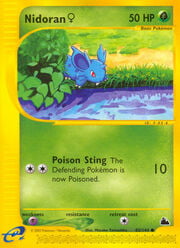 Nidoran [F] [Poison Sting | e-card]