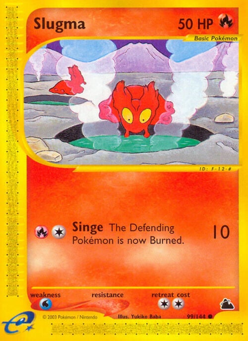 Slugma Card Front