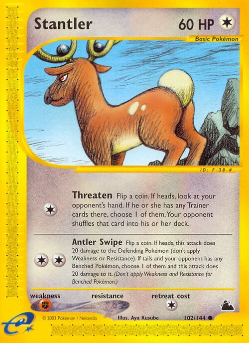 Stantler Card Front