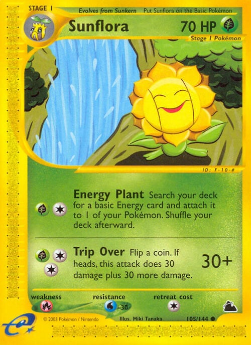 Sunflora Card Front