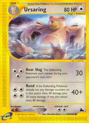 Ursaring [Bear Hug | Rend]