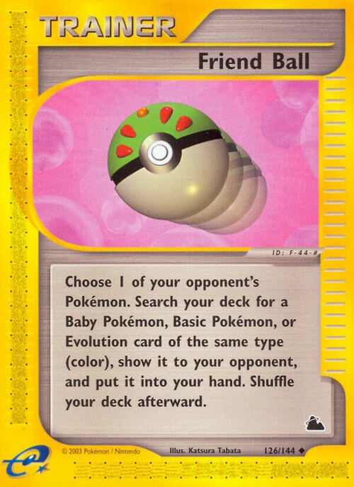 Friend Ball Card Front