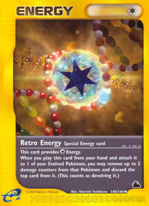 Energia Retro Card Front