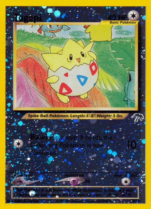 Togepi - Reverse Holo Frente