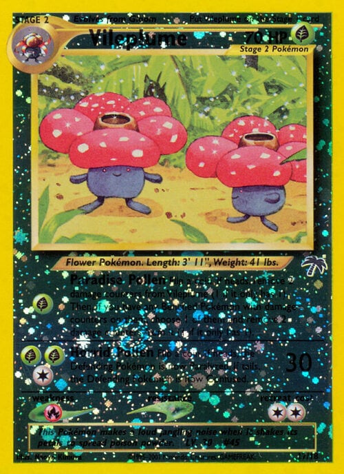 Vileplume Card Front