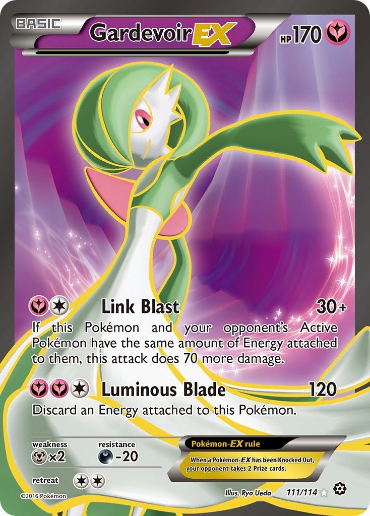 Gardevoir EX - 116/114 - Secret Rare