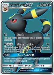 Umbreon GX [Pasada de Ataque | Bala Sombra]