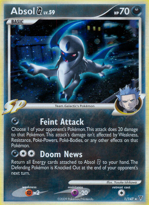 Absol G Card Front