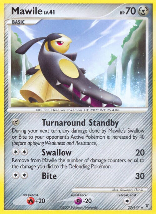 Mawile Lv.41 Card Front