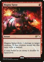 Spruzzo di Magma