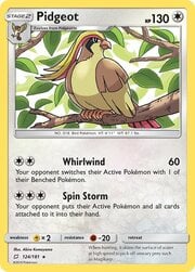 Pidgeot [Whirlwind | Spin Storm]