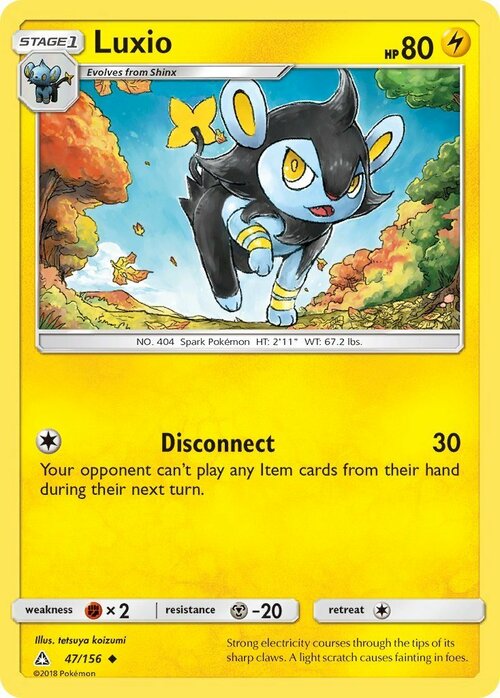 Luxio [Disconnect] Card Front
