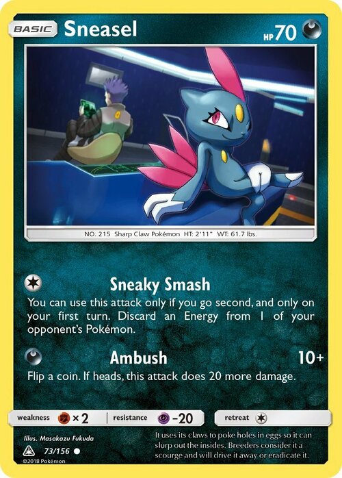 Sneasel [Sneaky Smash | Ambush] Card Front