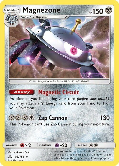 Magnezone Card Front