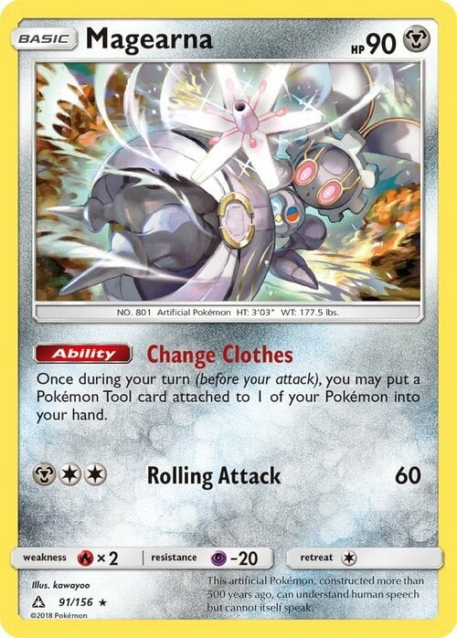 Magearna [Change Clothes | Rolling Attack] Frente