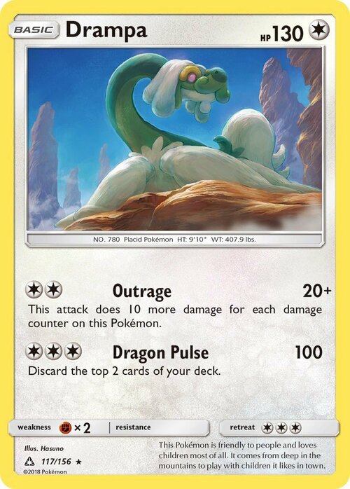 Drampa [Outrage | Dragon Pulse] Card Front