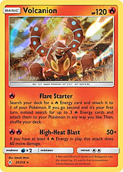 Volcanion [Flare Starter | High-Heat Blast]