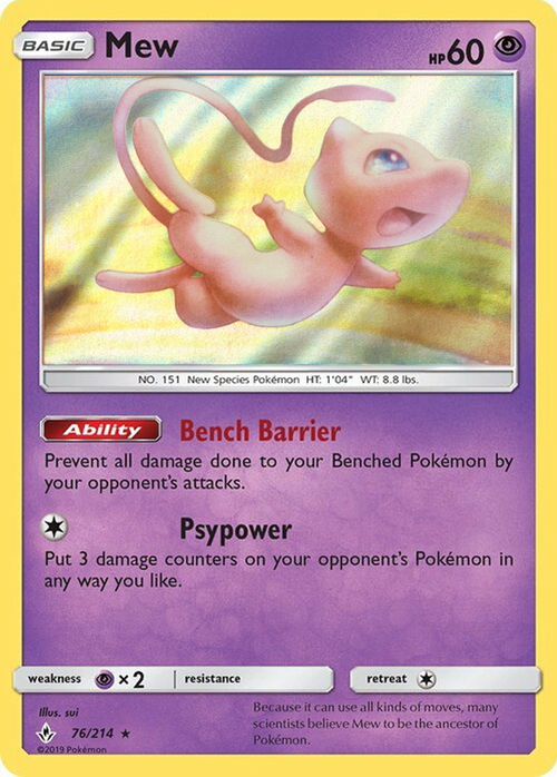 Mew Card Front