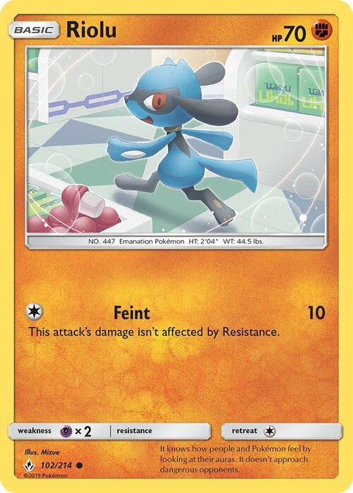 Riolu [Feint] Card Front