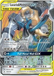 Lucario e Melmetal GX ALLEATI