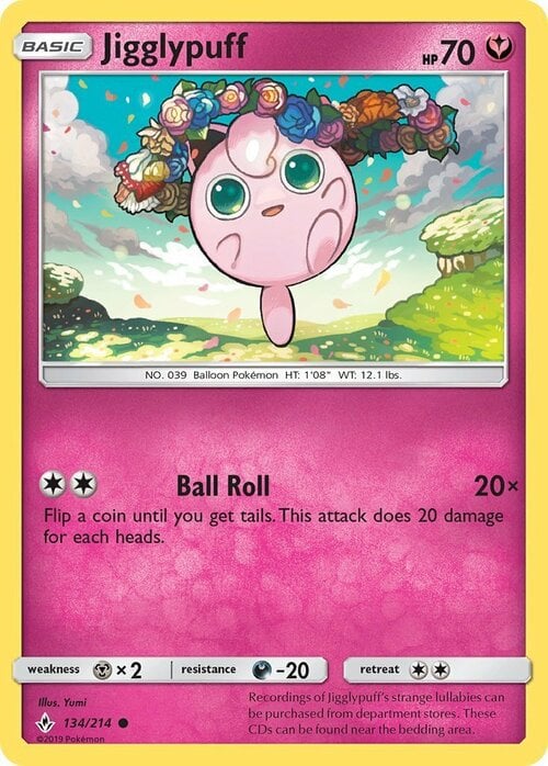 Jigglypuff [Ball Roll] Frente