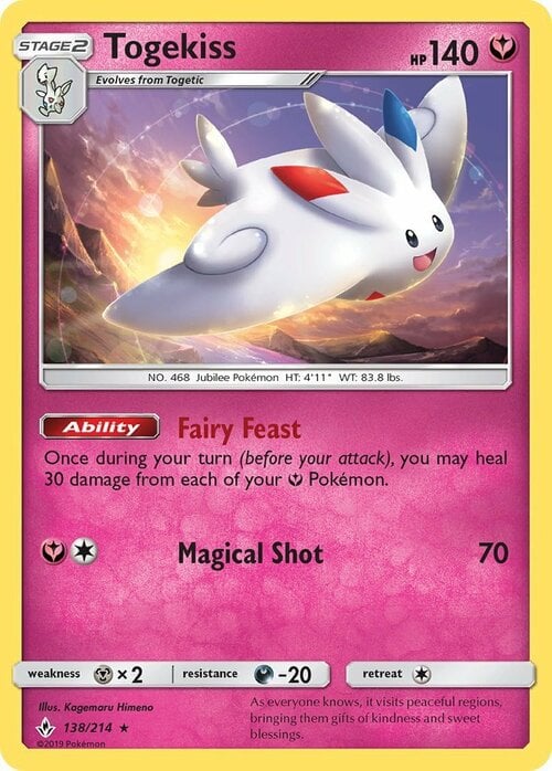 Togekiss [Magical Shot] Frente