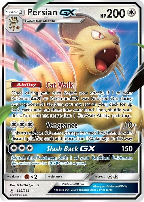 Persian GX [Vengeance] Card Front