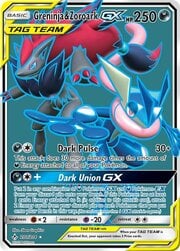 Greninja y Zoroark GX