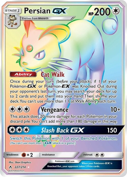 Persian GX [Vengeance] Card Front