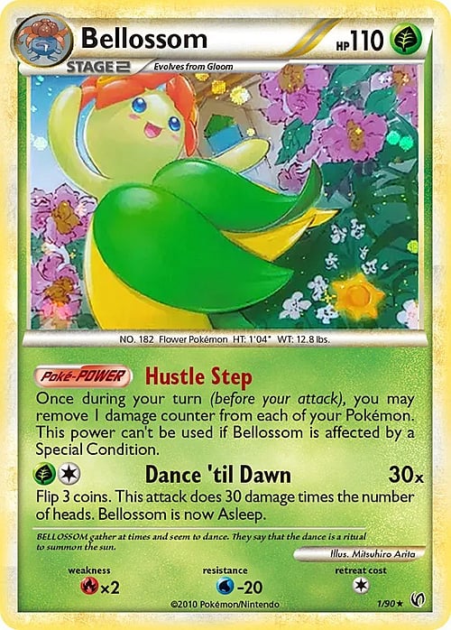 Bellossom Card Front