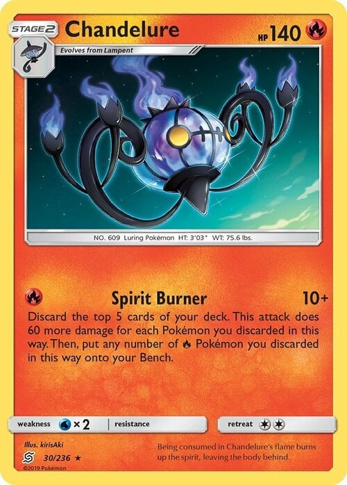 Chandelure [Spirit Burner] Card Front